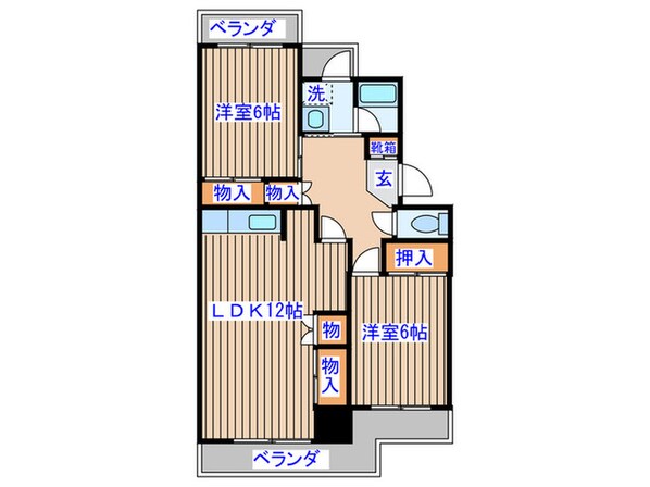 エクセル富沢の物件間取画像